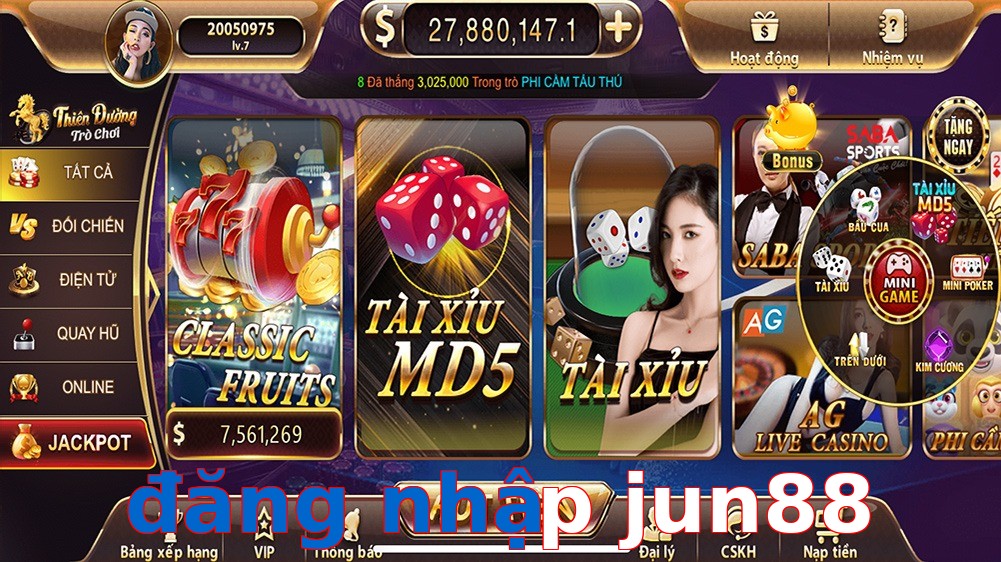 đăng nhập jun88
